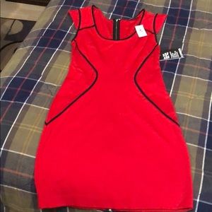 Red express dress